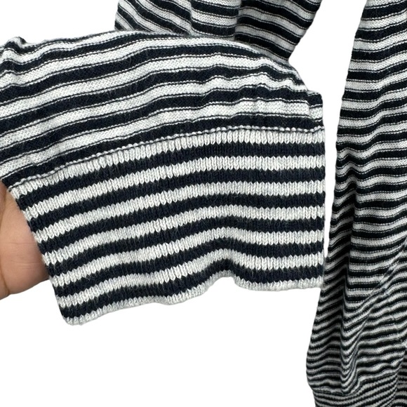 Vince Striped Cotton Sweater Size XL - Picture 4 of 7